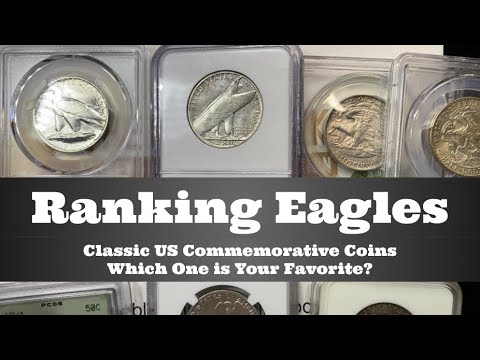 Ranking Eagles on Classic US Commemorative Coins - Which One is Your Favorite?