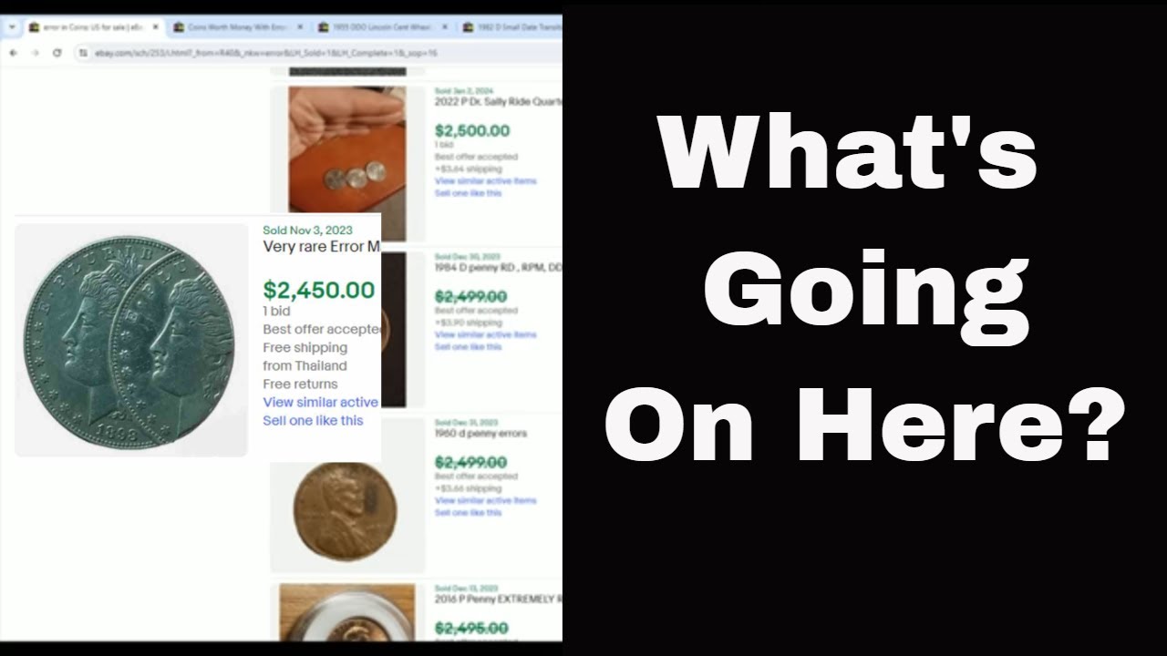 What's Going On With These Coin Sales? Beware But Be Honest!