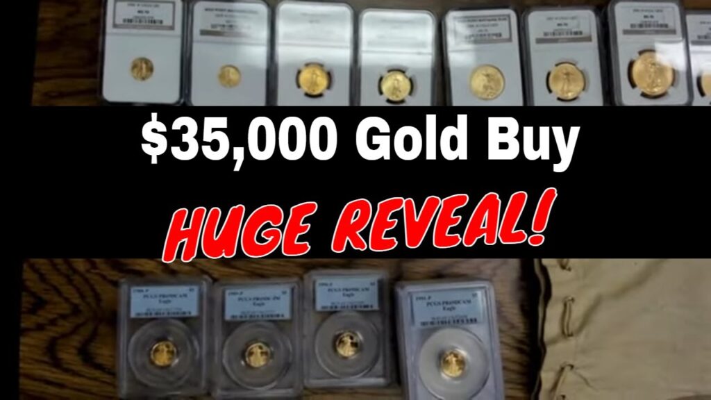 $35,000 Plus Gold Buy Reveal At The Coin Shop! HUGE!