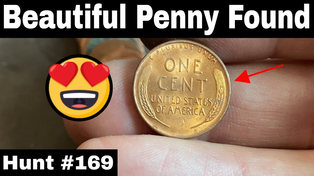 Beautiful Old Penny Found - Penny Hunt and FIll #169