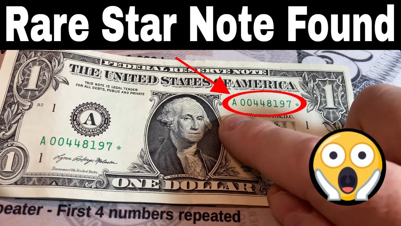 Rare Star Note Discovered While Searching $1,000 in Currency