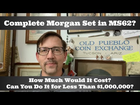 How Much Would It Cost to Build a Complete Morgan Dollar Set in MS62? A Million Dollars?