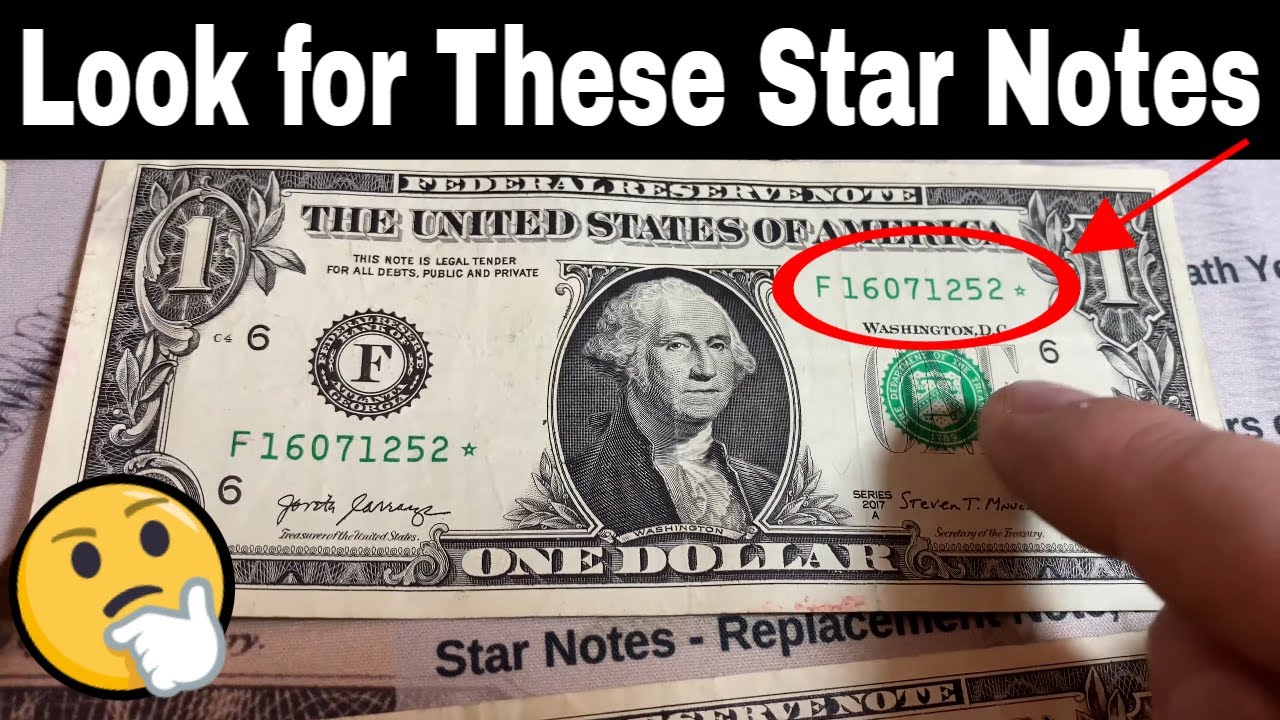 Check Your Bills for Rare Star Notes   Currency Searching