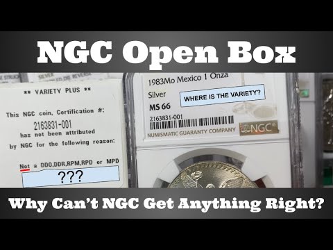 Why Can't NGC Get Anything Right? - Open Box - Mexico Libertad Onza, Canada Silver Maple Leaf, More