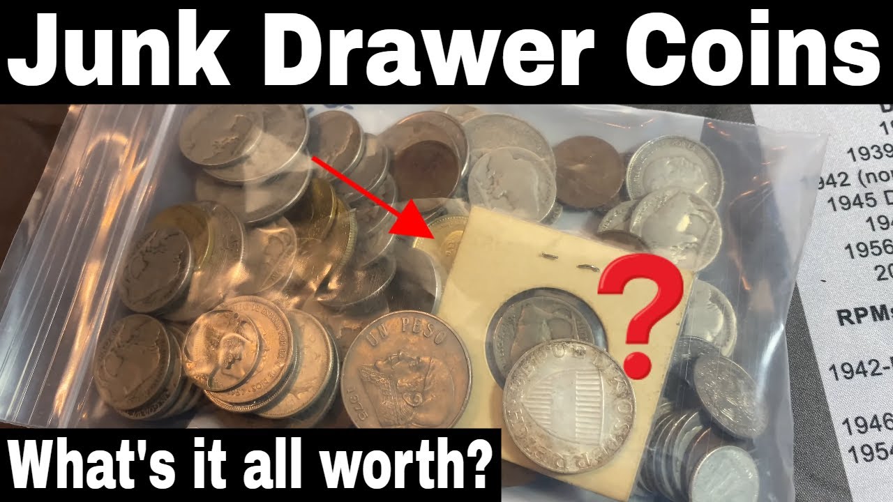 Junk Drawer Coins - Buffalos, Wheaties, Indian Head Pennies and MORE