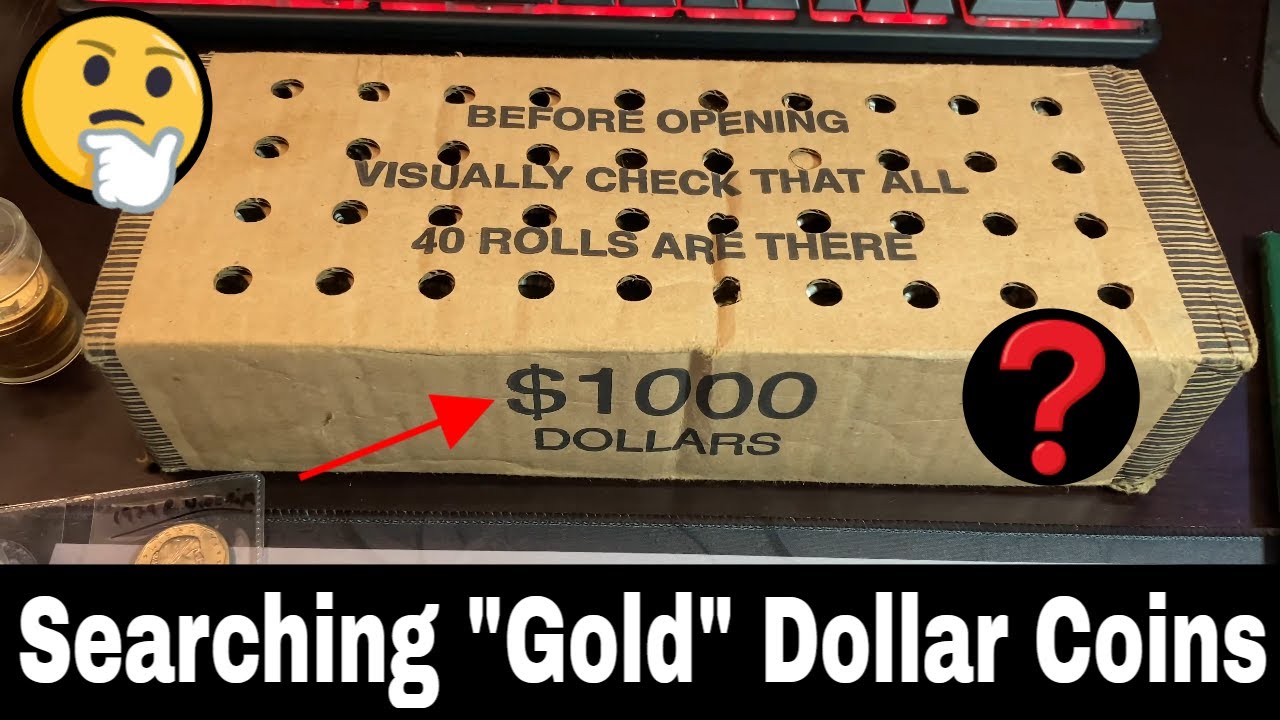 Searching "Gold" $1 Dollar Coins - Susan B Anthony, Sacagawea and MORE