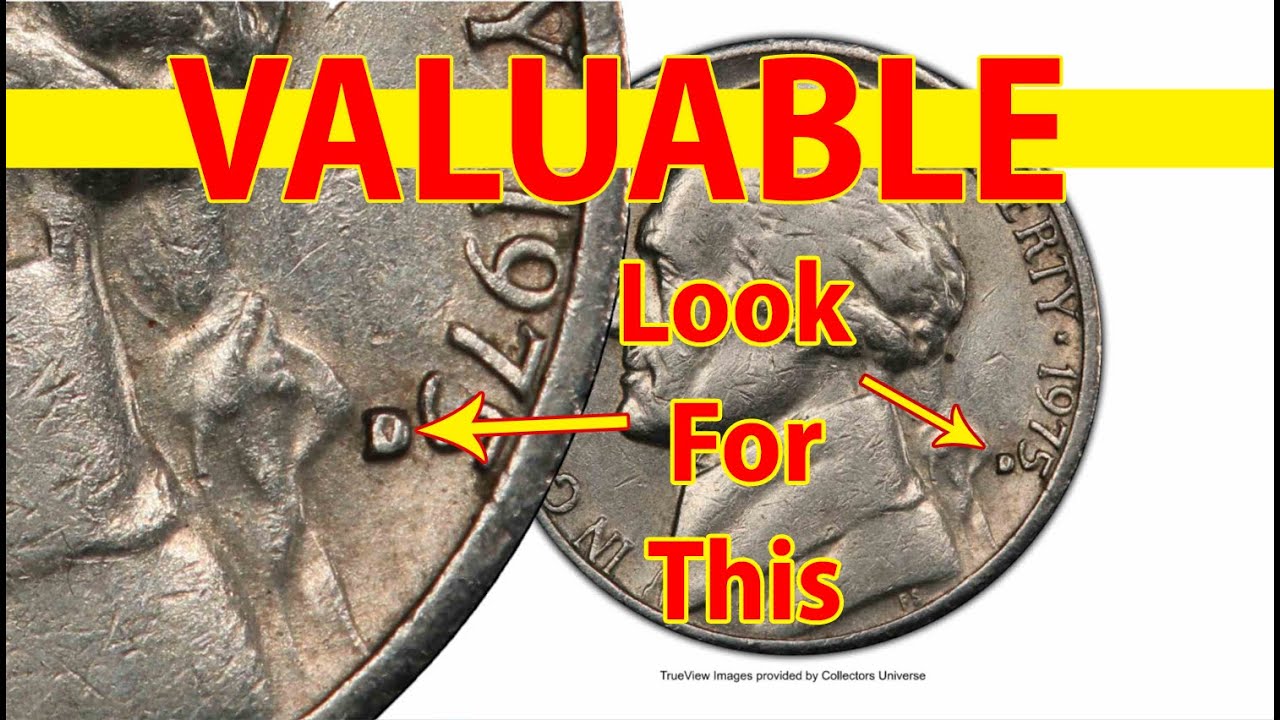 IT'S VALUABLE ! 1975 D Jefferson Nickel Misplaced Mint Mark