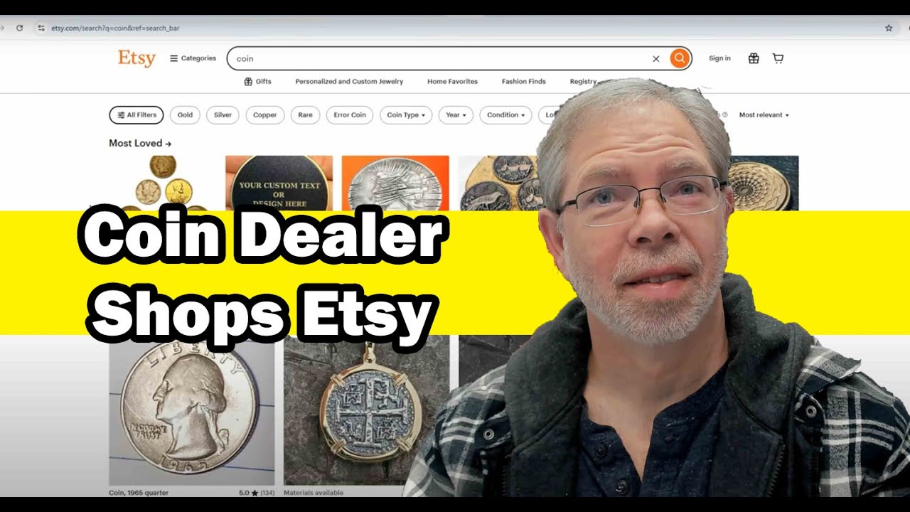 Shopping Etsy For Coins As A Coin Dealer - What Did I Buy?