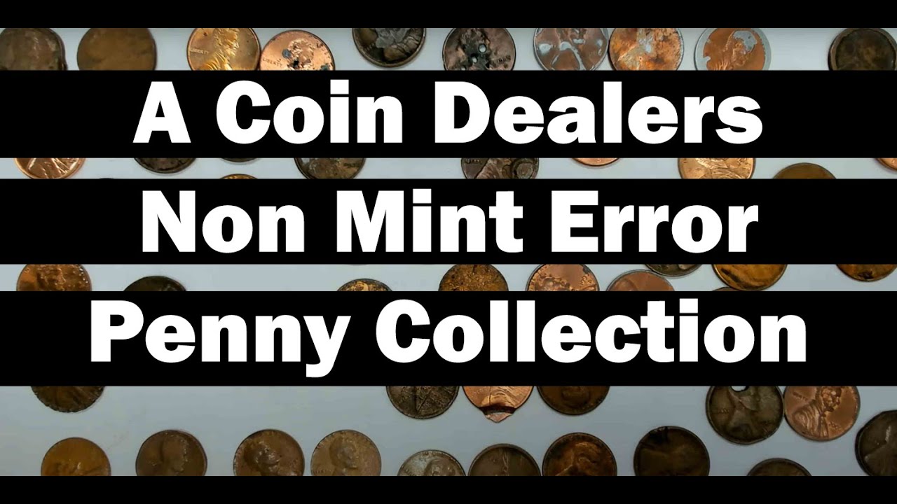 My Non Mint Error Lincoln Cent Penny Collection