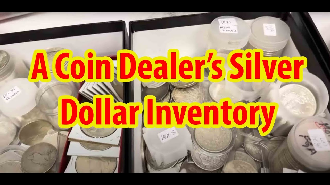 Coin Dealer UNGRADED Silver Dollar Inventory