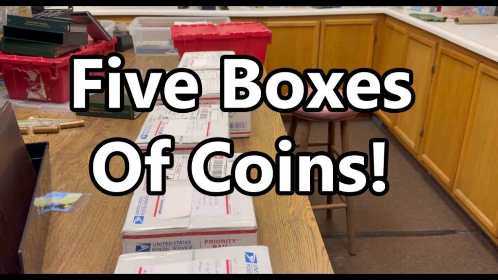 LARGE Coin Collection - 5 Boxes Shipped To Me - A Couple Surprises