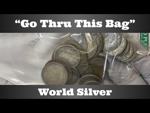 'Go Through This Bag" - World Silver