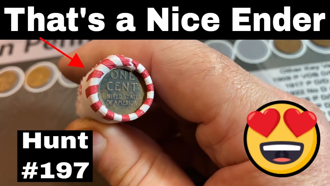 Penny Roll Hunting for Wheat Pennies - Hunt and Fill 213