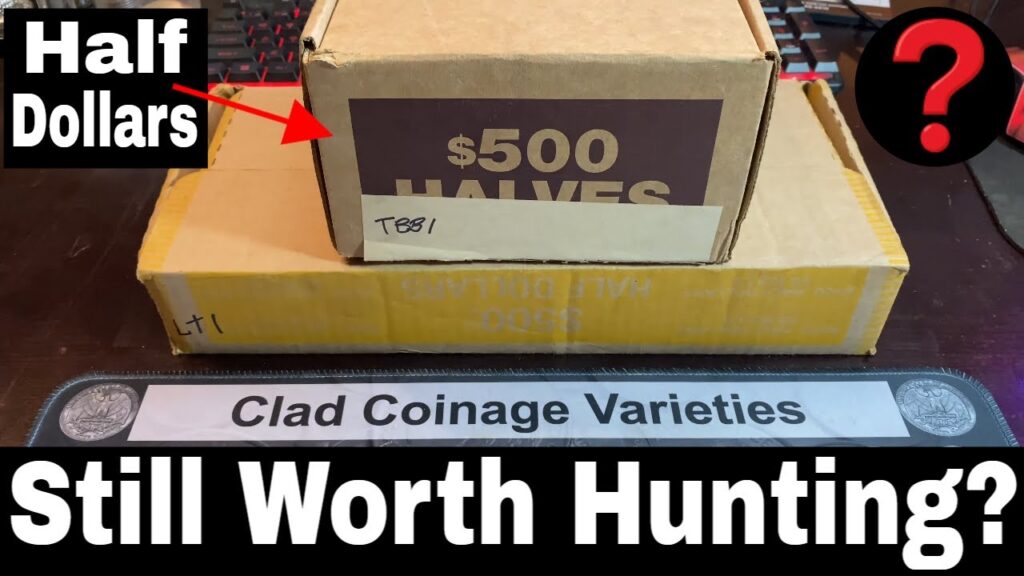 Is Hunting Half Dollars Still Worth It - 4 Boxes Searched