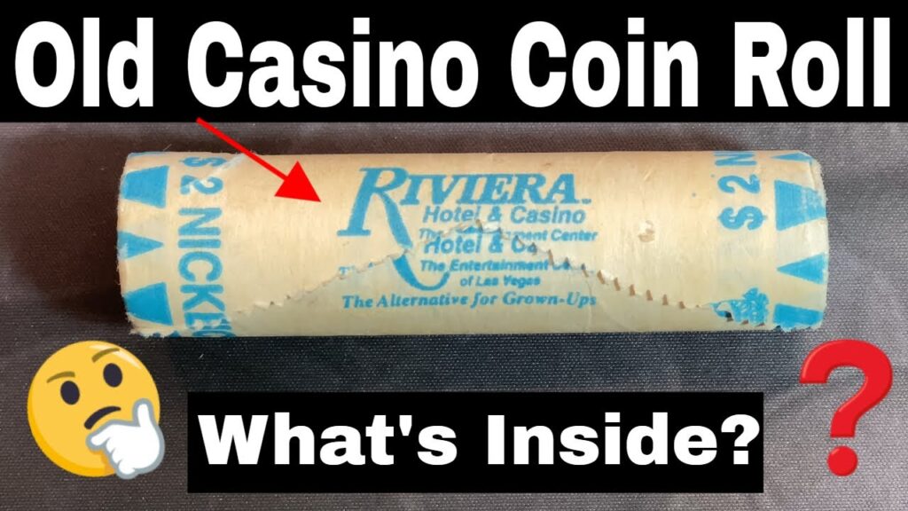 Opening an Original Casino Wrapped Coin Roll - Riviera Casino