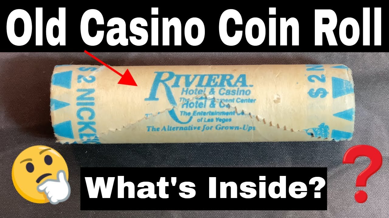 Opening an Original Casino Wrapped Coin Roll - Riviera Casino