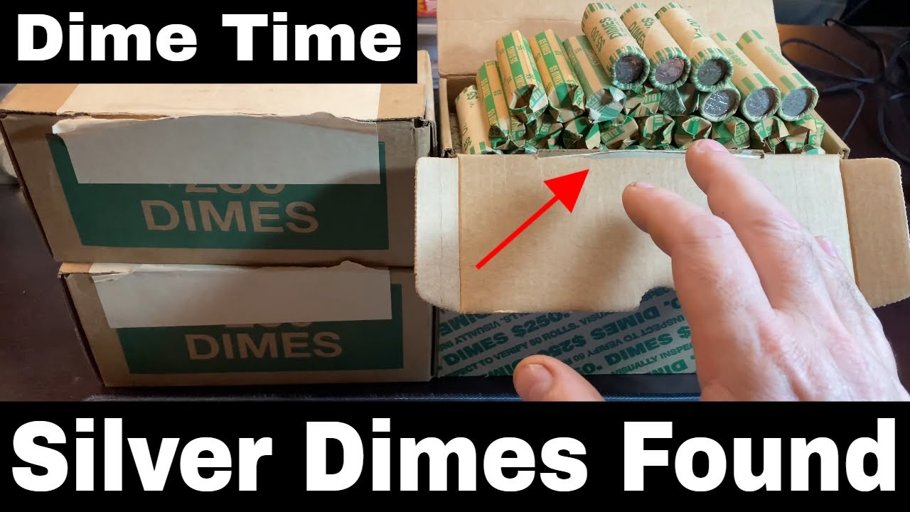 Silver Dime Time - Silver Dimes Found in Customer Rolls
