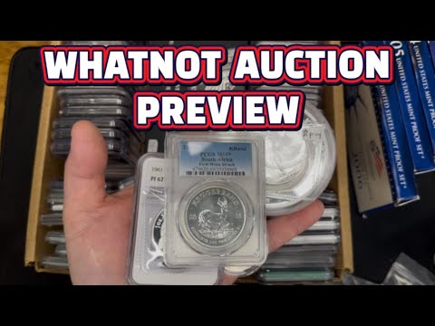 WHATNOT auction preview: GOLD, SILVER & MORE!