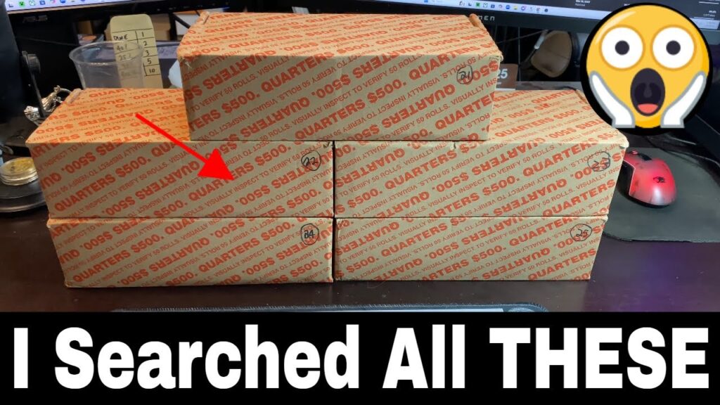 10,000 Quarters Searched for Silver Quarters and W Quarters