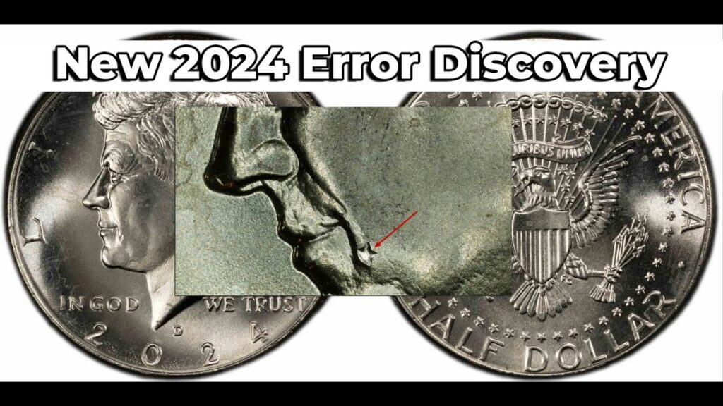 2024 Kennedy Half Dollar Dropped Star Error PCGS Labeled
