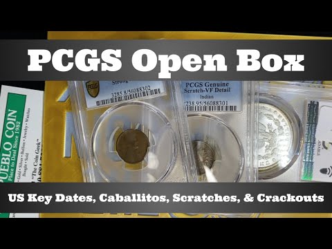 PCGS Open Box - US Key Dates, Caballitos,  Scratches, & Crackouts