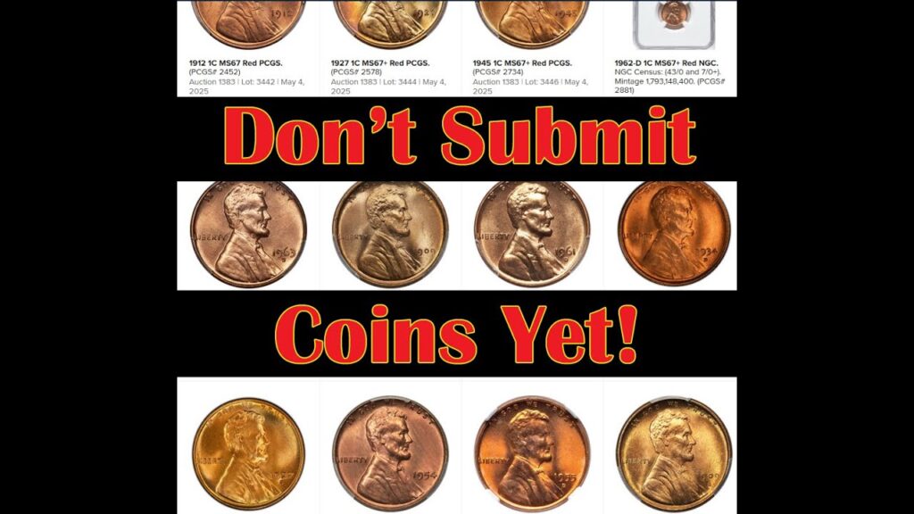 Is Your Coin Worth Grading? Don't Submit Coins For Grading Service