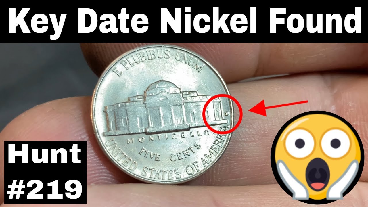 Key Date Nickel Found During Coin Roll Hunting - Hunt and Fill 219