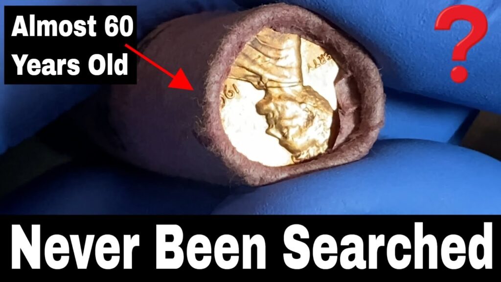 Opening 60 Year Old Penny Roll  - Rare 1966 Doubled Die Pennies