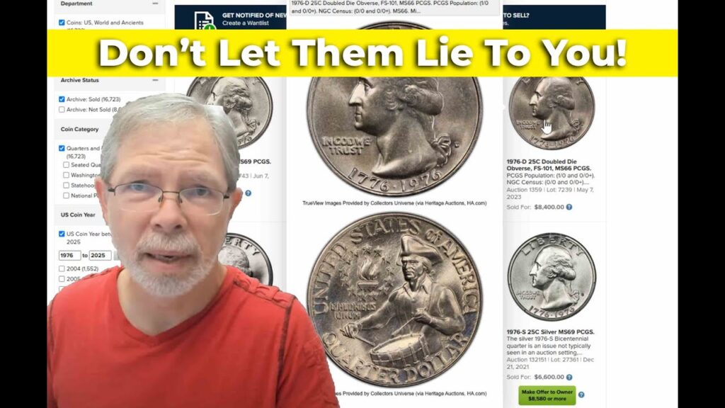 Click Bait 1976 Drummer Boy & In Cod We Trust Quarters