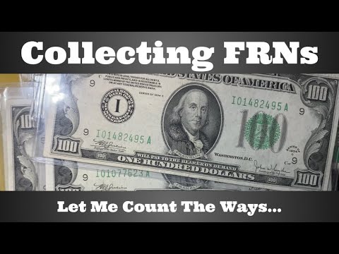 Collecting Federal Reserve Notes (FRN), Let Me Count The Ways...Series, District, Stars, Mules, More