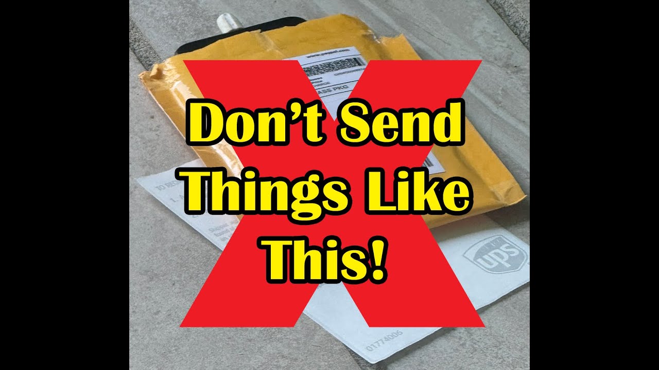 Don't EVER Mail This To A Coin Dealer Or Anyone !!