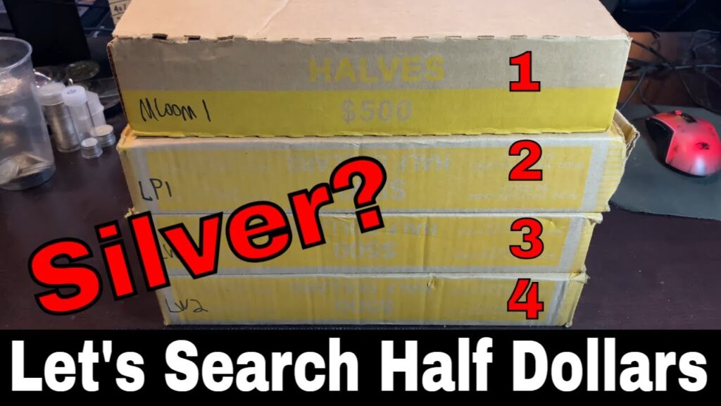 Hunting Half Dollar Boxes for Silver Coins