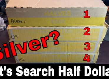 Hunting Half Dollar Boxes for Silver Coins